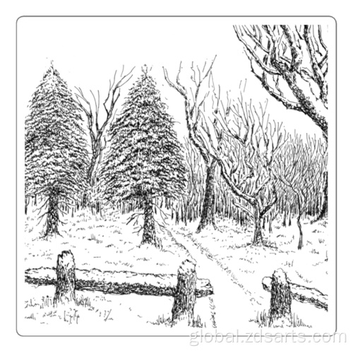 Painting Winter Spirit Winter spirit of pen and ink painting Supplier